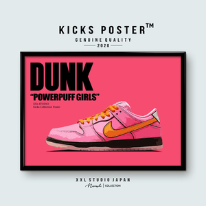 ダンクロー パワーパフガールズ Dunk Low The Powerpuff Girls スニーカーポスターDUNK-345