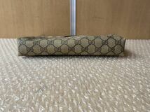 M1328 GUCCI グッチ クラッチバッグ セカンドバッグ ヴィンテージ オールドグッチ 幅25cm 高さ19cm マチ4cm_画像5