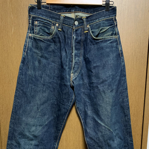 W30 EVISU 2001 NO.2 / エヴィス 白ペンキかもめ 虎耳