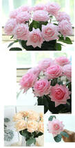 #1536#【white】造花 アーティフィシャルフラワー 人工バラの花束 15本セット 結婚式 誕生日 バレンタインデー ギフトに_画像6