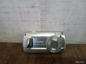 Canon　キャノン　PowerShot A470 PC1267 デジカメ　デジタルカメラ　キヤノン　パワーショット　コンデジ　ジャンク