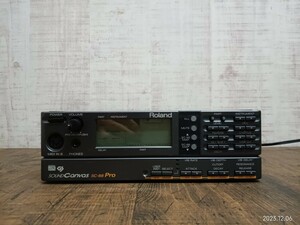 Roland　ローランド　SC-88Pro Sound Canvas 音源モジュール　DTM-88PW サウンド　キャンパス　ジャンク