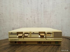 希少　当時物　NEC　PC-8801FA パーソナルコンピュータ　旧型PC/パソコン　古い　PC/パソコン　レトロ　ビンテージ　ジャンク