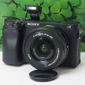 【美品】Wifi搭載♪ 軽量 ソニーα6400 2420万画素パワーズームキット コスパの良いおすすめの一台♪
