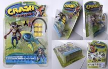 新品未開封 1998年 クラッシュバンディクー アクションフィギュア 9体セット クラッシュ バンディクー　Resaurus Crash Bandicoot Figure _画像5