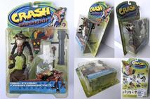 新品未開封 1998年 クラッシュバンディクー アクションフィギュア 9体セット クラッシュ バンディクー　Resaurus Crash Bandicoot Figure _画像4