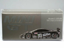 MINI GT 1/64 マクラーレン F1 GTR No.59 ルマン24時間 優勝車 1995 (J.J.Lehto/Y.Dalmas/M.Sekiya) (左ハンドル)(MGT00534-L)_画像1