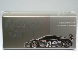 MINI GT 1/64 マクラーレン F1 GTR No.59 ルマン24時間 優勝車 1995 (J.J.Lehto/Y.Dalmas/M.Sekiya) (左ハンドル)(MGT00534-L)