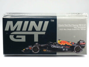 MINI GT 1/64 オラクル レッドブル レーシング RB18 No.1 アブダビグランプリ 優勝車 2022 (Max Verstappen) (MGT00520-L)