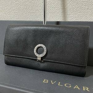 BVLGARI ブルガリ 長財布 財布 折り財布 レザー サークル ロゴ