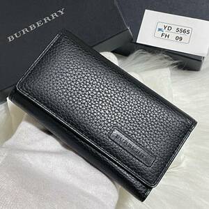  unused goods BURBERRY Burberry key case leather 