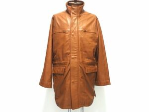 WIND ARMOR 00s vintage original LEATHER COAT LL size / ウインドアーマー レザー ハーフコート 鹿皮 革ジャン メンズ