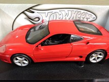 Hot Wheels 1/18 Ferrari 360 Modena ミニカー☆フェラーリ モデナ☆ホットウィール☆レッド ☆現状渡し_画像2