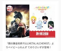 ■送料無料■　全4種類　非売品　鋼の錬金術師　FULLMETAL ALCHEMIST　ベイビーふれんず　ぬいぐるみ　エド　アル　ロイ　エンヴィー_画像5