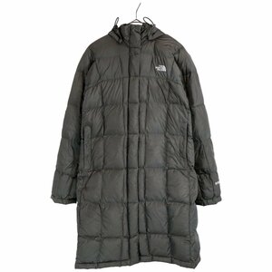 THE NORTH FACE ノースフェイス ナイロンダウン コート 防寒 600フィル ダークグレー (レディース L) O2323 /1円スタート