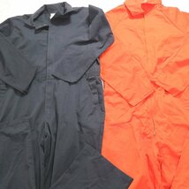 ◎長袖オールインワンMIX set ワーク系 ツナギ 他 (メンズ2XL/XL/82/87/97) 7枚セット まとめ売り 古着卸 1円スタート OO6 MQ7276_画像4