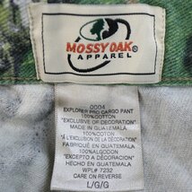 MOSSY OAK リアルツリーカモ カーゴパンツ ハンティング 狩猟 迷彩柄 カーキ系 (メンズ L) O3996 /1円スタート_画像4