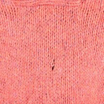 80年代 L.L.Bean エルエルビーン ショールカラー ニット セーター ネップ ローゲージ レッド (メンズ XL相当) O5302 /1円スタート_画像3