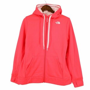 THE NORTH FACE ノースフェイス パーカー ソフトシェルジャケット アウトドア サーモンピンク (レディース XXL) O5707 /1円スタート