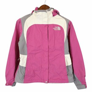 THE NORTH FACE ノースフェイス HYVENT マウンテンパーカー アウトドア キャンプ アウター ピンク (レディース XS) O6132 /1円スタート