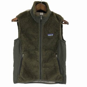 patagonia パタゴニア レトロX フリースベスト アウトドア キャンプ アウター 防寒 カーキ (レディース M) O6147 /1円スタート