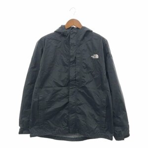 THE NORTH FACE ノースフェイス HYVENT マウンテンパーカー 防水 アウトドア リップストップ ブラック (メンズ XL) 中古 古着 P2418