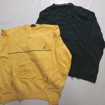 ◎ノーティカニットセーター set ハーフジップ 他 (メンズXL/2XL) 6枚セット まとめ売り 古着卸 1円スタート KN2-5 MQ8602_画像4