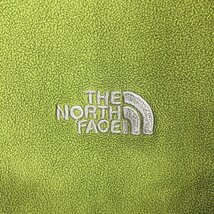 THE NORTH FACE ノースフェイス ハーフジップフリースジャケット 刺繍 アウトドア ラグラン グリーン (レディース M) O7170 /1円スタート_画像5