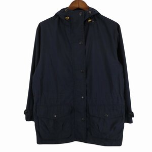 90年代 Eddie Bauer エディーバウアー マウンテンパーカー アウトドア キャンプ アウター ネイビー (レディース M) O7393 /1円スタート