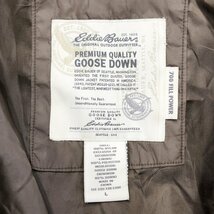 Eddie Bauer エディーバウアー EB700 ダウンジャケット 700fillアウトドア キャンプ アウター ブラウン (メンズ L) O7756 /1円スタート_画像8