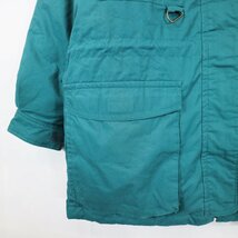 Eddie Bauer エディーバウアー ダウンジャケット 防風 アメカジ グリーン (メンズ Ｍ) O8095 /1円スタート_画像5