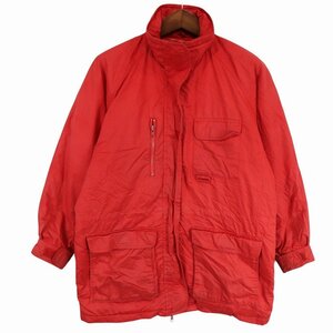 80年代~90年代 Eddie Bauer エディーバウアー ダウンジャケット アウトドア アウター レッド (レディース M) O8454 /1円スタート