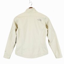 THE NORTH FACE ノースフェイス ソフトシェルジャケット アウトドア キャンプ APEX アイボリー (レディース XS) O8537 /1円スタート_画像2