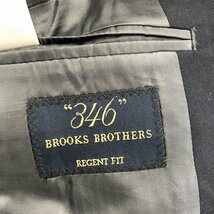 2000年代～ Brooks Brothers ブルックスブラザーズ テーラードジャケット 紺ブレ アイビー ネイビー (メンズ 42L) O8352 /1円スタート_画像9