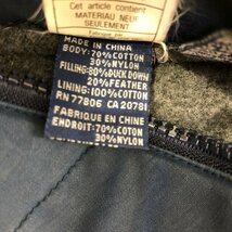 SALE/// 90年代 TOMMY HILFIGER トミーヒルフィガー リバーシブル ダウン ベスト 防寒 アメカジ マルチカラー (メンズ XL) P0511_画像8