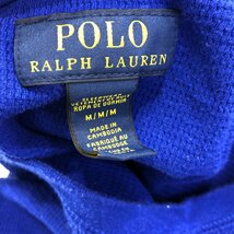 SALE/// Polo by Ralph Lauren ポロ ラルフローレン サーマル長袖Ｔシャツ アメカジ ブルー (メンズ M) P0567_画像5