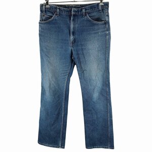 SALE/// 90年代 USA製 Levi's リーバイス 517 フレア デニムパンツ アメカジ ブーツカット ブルー (メンズ 38/32) P0810