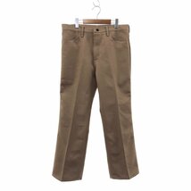 SALE/// 90年代 USA製 Wrangler ラングラー ランチャー フレア パンツ ベージュ (メンズ 36/29) P1072_画像1