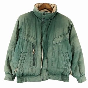 SALE/// 90年代 GANT ダウンジャケット 防寒 アメカジ カジュアル グリーン (メンズ M) P0980