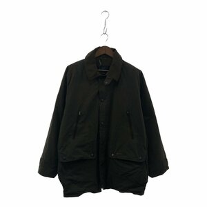 SALE/// Barbour バブアー BREATHABLES ノンオイル ハーフ コート 防寒 裏地フリース ブラウン (メンズ XL) P1641