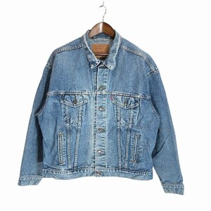 SALE/// 90年代 USA製 Levi's リーバイス 70507-4890 デニム トラッカージャケット アメカジ ライトブルー (メンズ XL) P1833