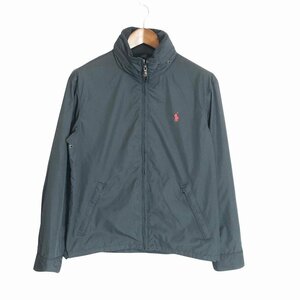 SALE/// 90年代 Polo by Ralph Lauren ポロ ラルフローレン ワンポイントロゴ スイングトップ カジュアル ブラック (メンズ M) P1921