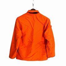 SALE/// リバーシブル ウール シャツ ジャケット アメカジ バッファローチェック オレンジ レッド (メンズ M相当) P1922_画像2