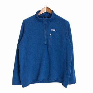 SALE/// patagonia パタゴニア ハーフジップ ベターセーター フリースジャケット 大きいサイズ アウトドア ネイビー (メンズ XXL) P1978