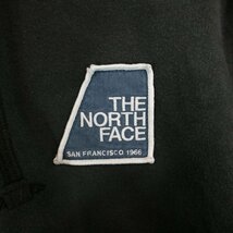 THE NORTH FACE ノースフェイス ワンポイントロゴパーカー 刺繍 アウトドア ブラック (メンズ S) O3300 /1円スタート_画像5