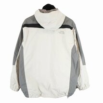 THE NORTH FACE ノースフェイス HYVENT マウンテンパーカー アウトドア キャンプ アウター 防寒 ホワイト (メンズ XL) O5559 /1円スタート_画像2