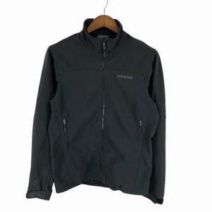 2000年代～ patagonia パタゴニア アズジャケット POLARTEC ソフトシェルジャケット アウトドア ブラック (メンズ S) O7743 /1円スタート