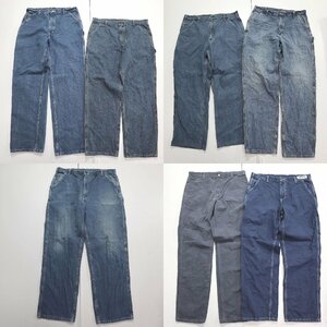 ◎カーハートペインターデニムパンツ set ワーク系 他 (メンズ36/38/40) 7枚セット まとめ売り 古着卸 1円スタート DP12 MQ7188