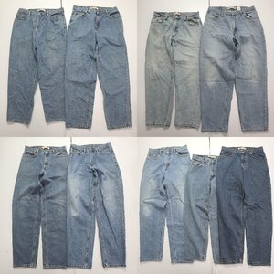 ◎リーバイス560デニムパンツ set インディゴ アメカジ 他 (メンズW34/W36/W35) 9枚セット まとめ売り 古着卸 1円スタート DP6 MQ7195