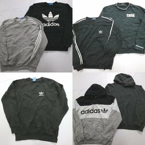 ◎ブランドMIXスウェット set adidas プーマ FILA 他 (メンズL/M) 7枚セット まとめ売り 古着卸 1円スタート SW4-2 MQ8142